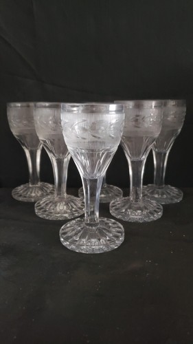 Verres cristal début - cristal,