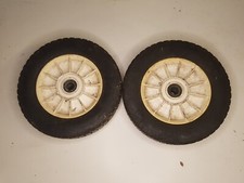 paire de roues avants de tondeuse homelite 53cm