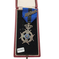 5.15/10/25 (REF30277) Médaille ordre de LEOPOLD II EN boite  belgian MEDAL