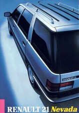 Catalogue brochure Renault 21