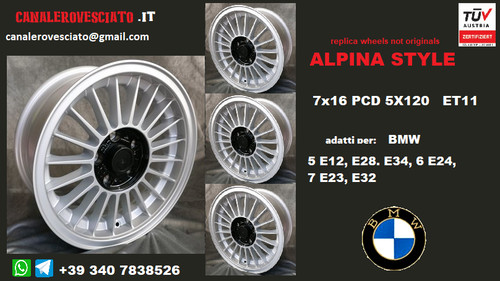 Jantes alpina pouces bmw - jantes, 16