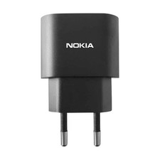 Chargeur secteur Original Nokia 18W avec câble USB-C de 1m