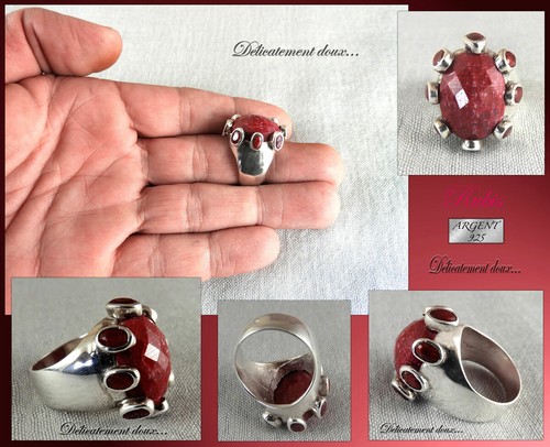 Magnifique bague argent - magnifique,