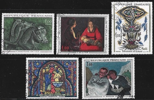 France série 5 - de, timbres