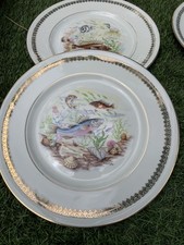 Assiettes En  Porcelaine De