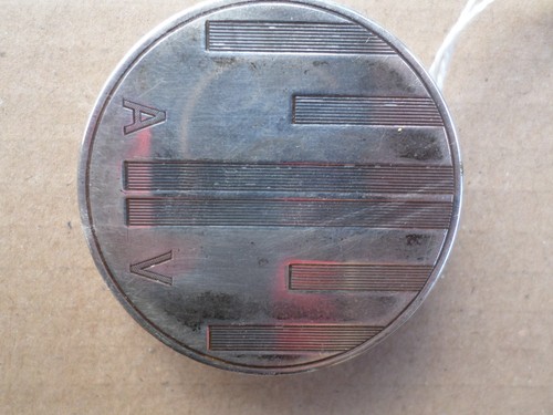 Poudrier ancien argent - poudrier, ancien-argent