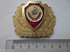 n°21 1980 insigne russe DOUANE cocarde casquette chapka bachi képi beret ex URSS