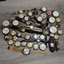 Lot De 39 Anciennes Montres Mécaniques - Pour Pièces