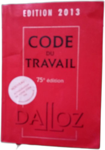 Code travail 2013 75º - -, (75º