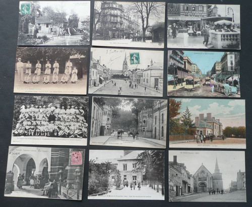 Lot cartes postales - lot,