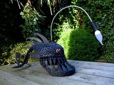 Lampe de table poisson de