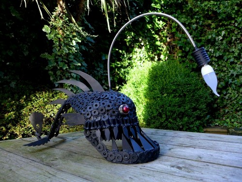 Lampe table poisson de - lampe,