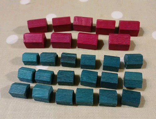 Vintage lot pieces jeu - du,