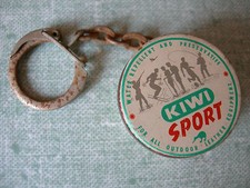 PORTE CLEF : BOITE CIRAGE KIWI SHOE POLISH BOX – SPORT CUIR LEATHER