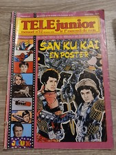 TELE JUNIOR n° 32 THIERRY LA FRONDE 1979 les tetes brulées GOLDORAK super jaimie
