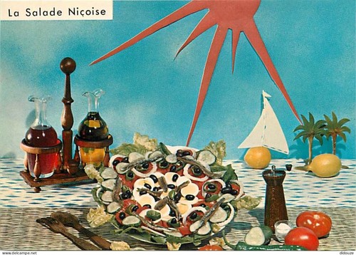 Carte postale recettes - -,