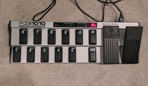 Behringer fcb1010 midi foot - behringer,