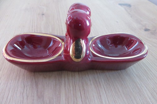 Saleron double déco canards