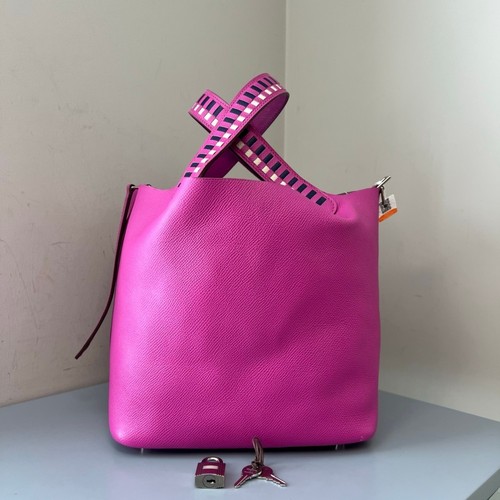 Hermes basket pink - basket,