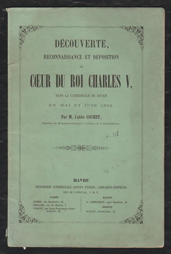 Découverte déposition du - déposition,