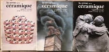 LOT 3 REVUE DE LA CERAMIQUE ET