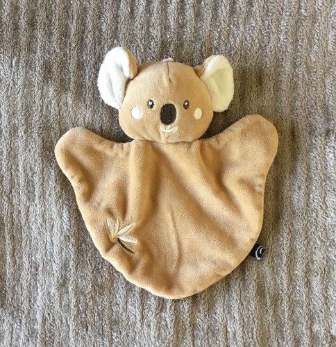 Doudou koala marron blanc - koala,