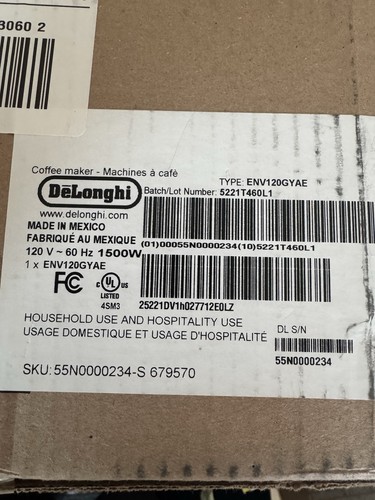 Delonghi espresso env120gyae - espresso,
