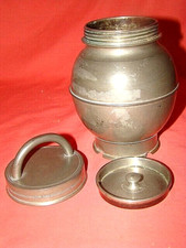 pot à bouillon en étain taille 1 époque début 20 ème