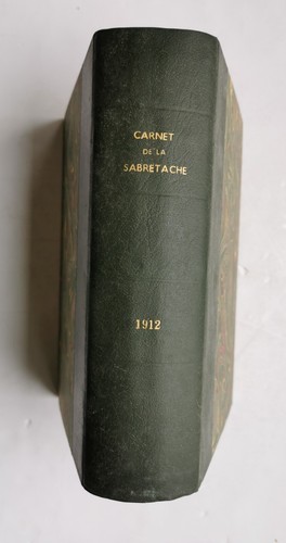 Carnet sabretache - carnet,