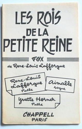 Partition sheet music yvette - sheet,