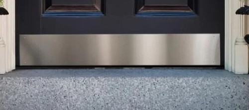 Plaque protection inox - de,