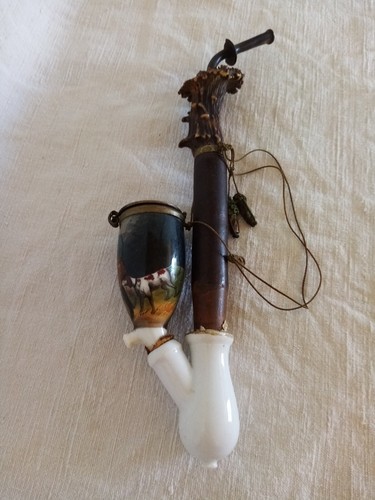 Ancienne pipe allemande - , à