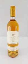CHATEAU D ' YQUEM 2001 - SAUTERNES - 0.75 CL