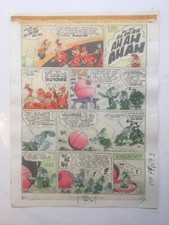 CEZARD - Planche originale Les Rigolus et les Tristus - PIF n° 127 - TBE