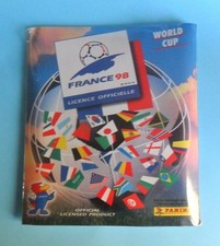RARE PANINI FRANCE 98 WORLD CUP SEALED BLISTER  ALBUM VIDE EMPTY + COMPLETE SET