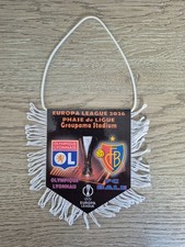 FANION PENNANT 9x11cm  LYON - FC BALE  EUROPA LEAGUE 2025/2026