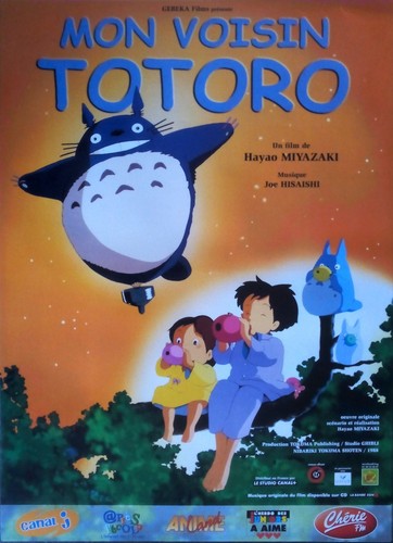 Mon voisin totoro affiche - totoro,
