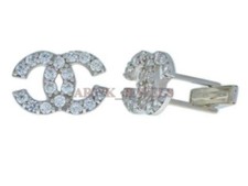 Bouton De Manchette En Argent