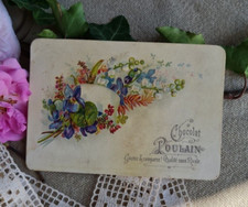 ANCIENNE CARTE CHOCOLAT