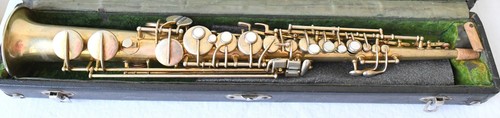 1923 conn soprano saxophone - conn,