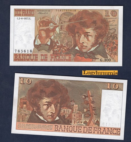 Francs berlioz 6 1977 - francs, 2/6/1977