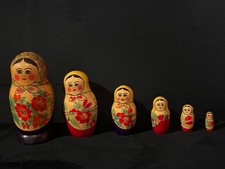 MATRIOCHKA BABOUCHKA POUPEES RUSSES VINTAGE ANNEES 70