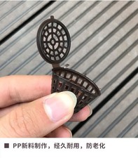 Boîte à engrais étui couvercle portable plastique outil de jardinage extérie