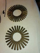  douilles balles  1960 win 300 forme miroir sorciere cuivreees lot de  2 objets 