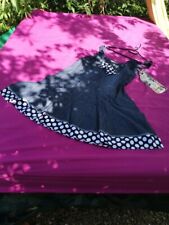 robe pin-up jeans et satin