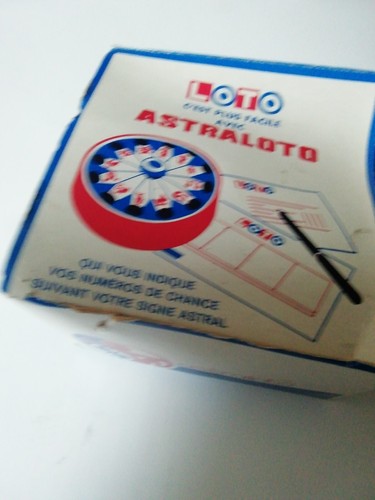 Ancien jeu loto - loto, astrologie
