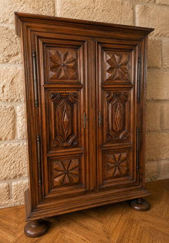 Armoire louis xiii - armoire, noyer