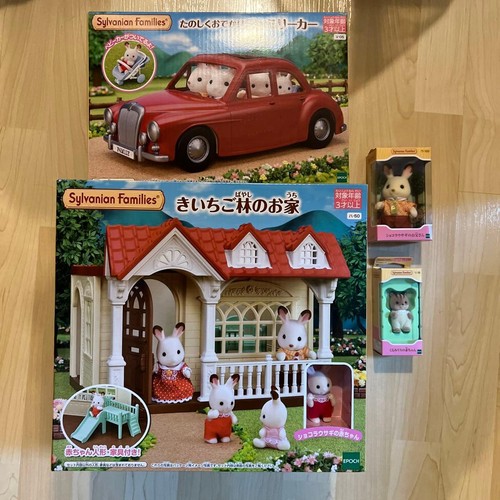 Sylvanian families chalet - families,,