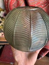 Vase Boule Verre Taillé