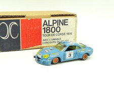 AMR Kit Monté 1/43 - Alpine Renault A110 1800 Tour de Corse 1974 Gitanes